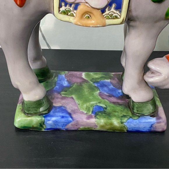 Vintage Chinese Tang Dynasty War Horse Ceramic Figurine - Picture 9 of 13